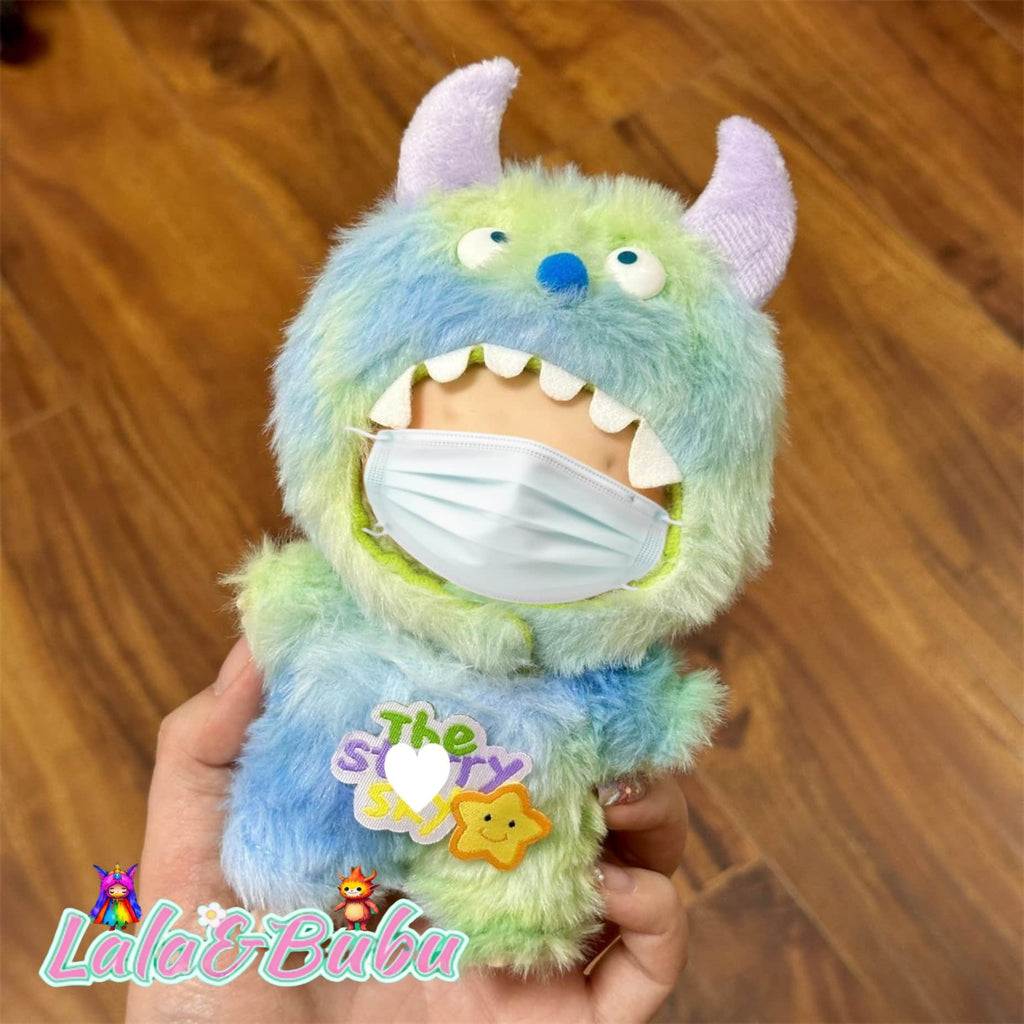 Whimsical Animal Series Costumes for Labu - Playful & Adorable Outfits for 15-17cm Vinyl Art Toys