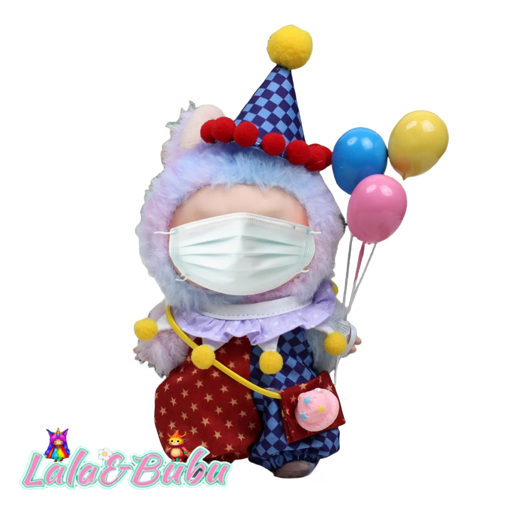 Brain-Bending Whimsy Collection，Eccentric Labu Wardrobe – Absurdly Fun Costumes for Display & Play，Suitable for doll outfits ranging from 15cm to 17cm