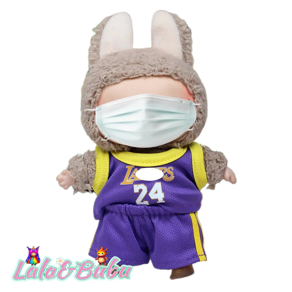 Player Jerseys for Labu – Official Mini Replicas for 15-17cm Vinyl Art Dolls ，Sports event series