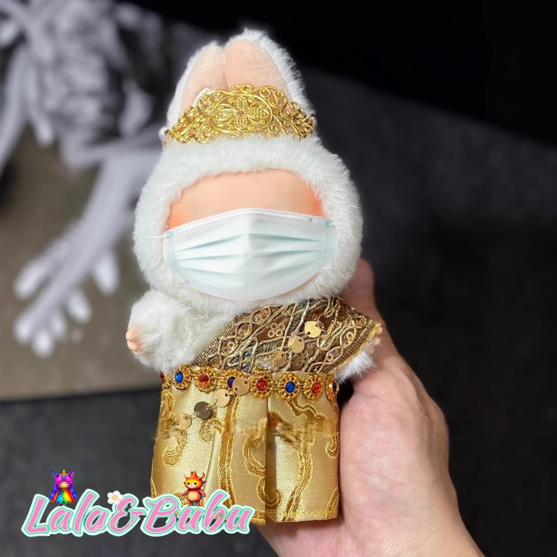 Global Ethnic Outfits for Labu – Traditional Cultural Costumes for 15-17cm Vinyl Art Dolls