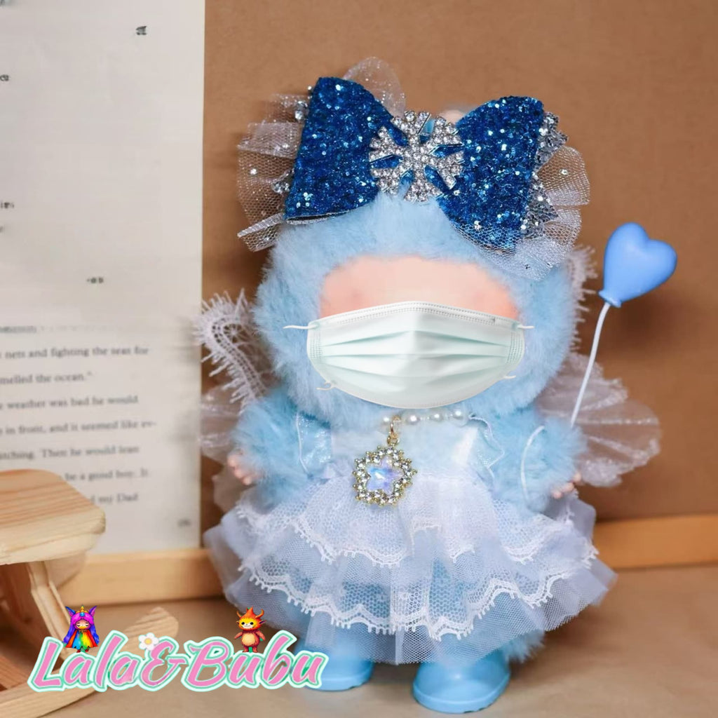 Dreamy Princess Dress Collection for Labu – Elegant & Adorable Outfits for 15-17cm Vinyl Art Dolls，Sweet Lolita Dress Set