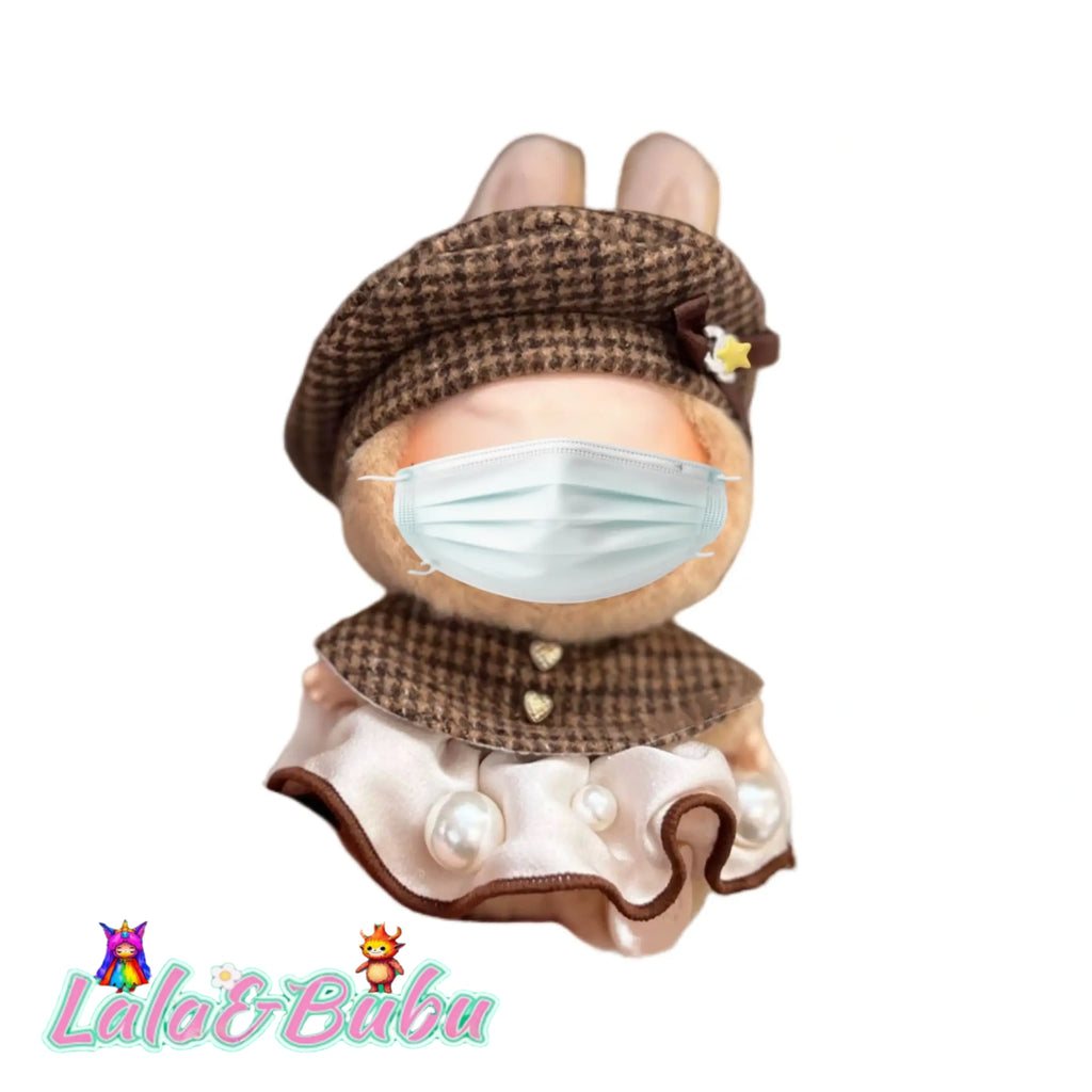 Dreamy Princess Dress Collection for Labu – Elegant & Adorable Outfits for 15-17cm Vinyl Art Dolls，Sweet Lolita Dress Set