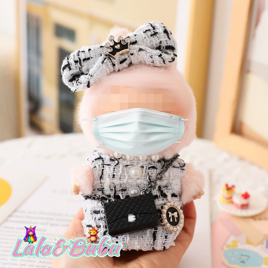 Casual Streetwear for Labu – Trendy & Comfortable Outfits for 15-17cm Vinyl Art Dolls，Fashion and Leisure Series