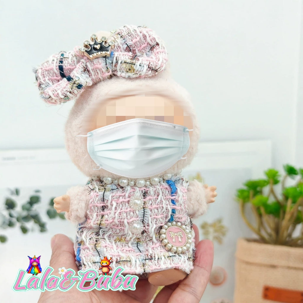 Casual Streetwear for Labu – Trendy & Comfortable Outfits for 15-17cm Vinyl Art Dolls，Fashion and Leisure Series