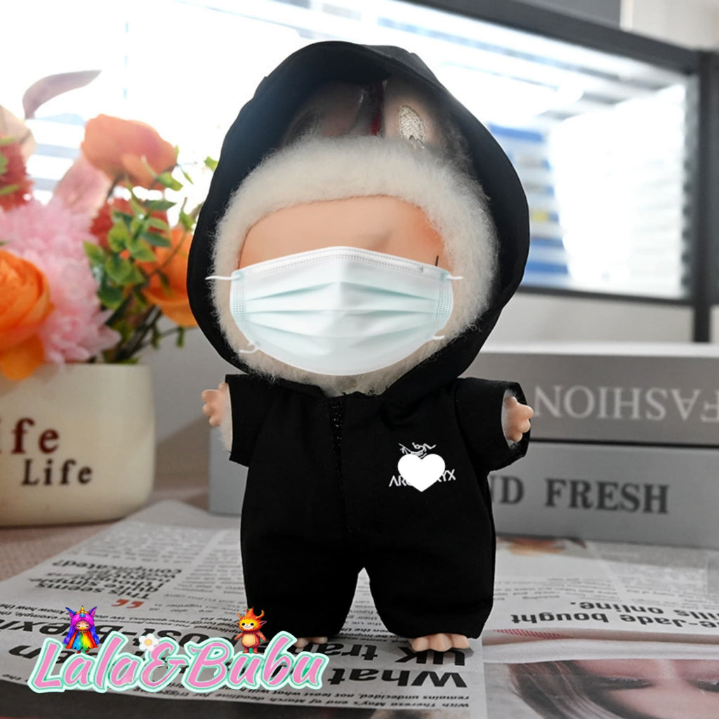 Casual Streetwear for Labu – Trendy & Comfortable Outfits for 15-17cm Vinyl Art Dolls，Fashion and Leisure Series