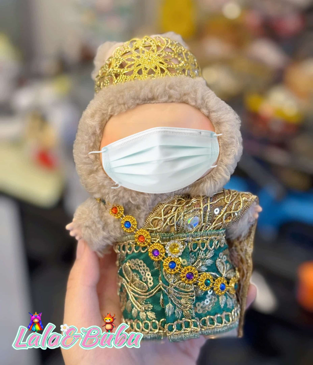 Global Ethnic Outfits for Labu – Traditional Cultural Costumes for 15-17cm Vinyl Art Dolls