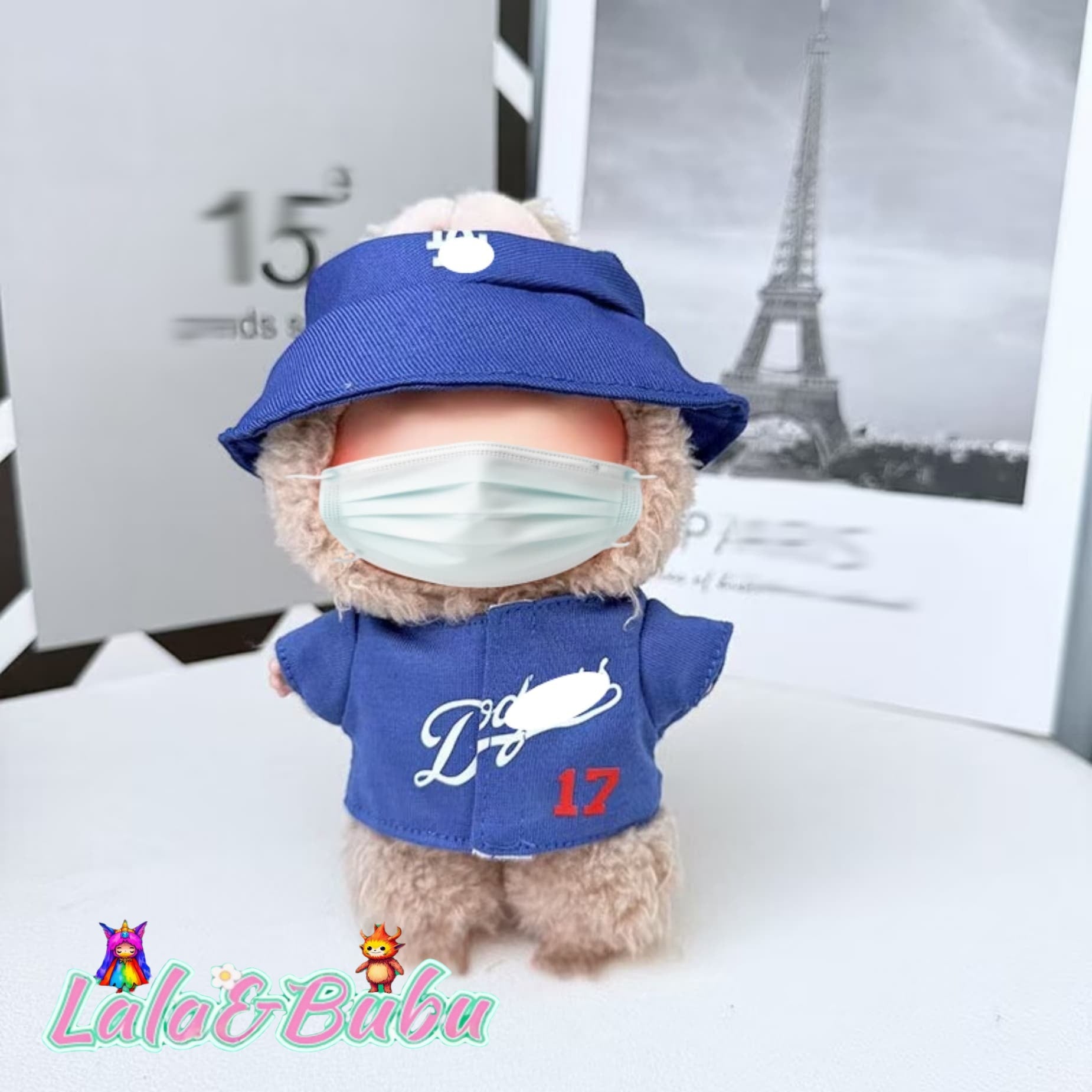 Player Jerseys for Labu – Official Mini Replicas for 15-17cm Vinyl Art Dolls ，Sports event series