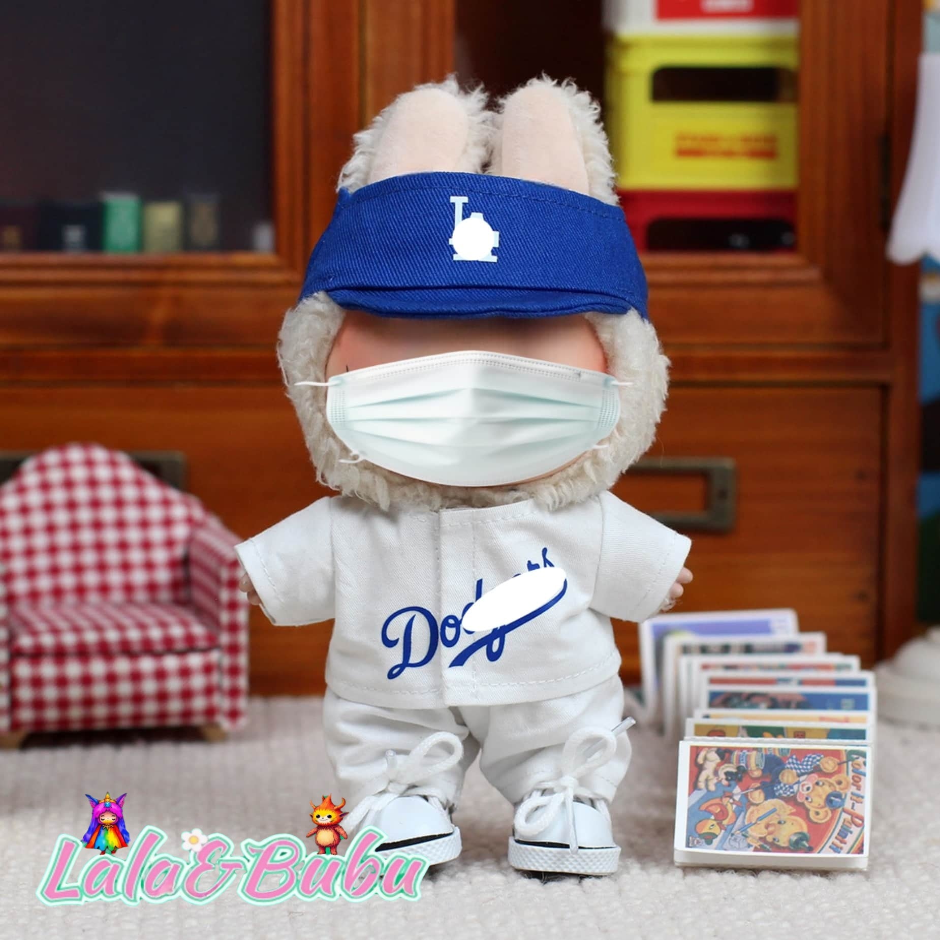 Player Jerseys for Labu – Official Mini Replicas for 15-17cm Vinyl Art Dolls ，Sports event series