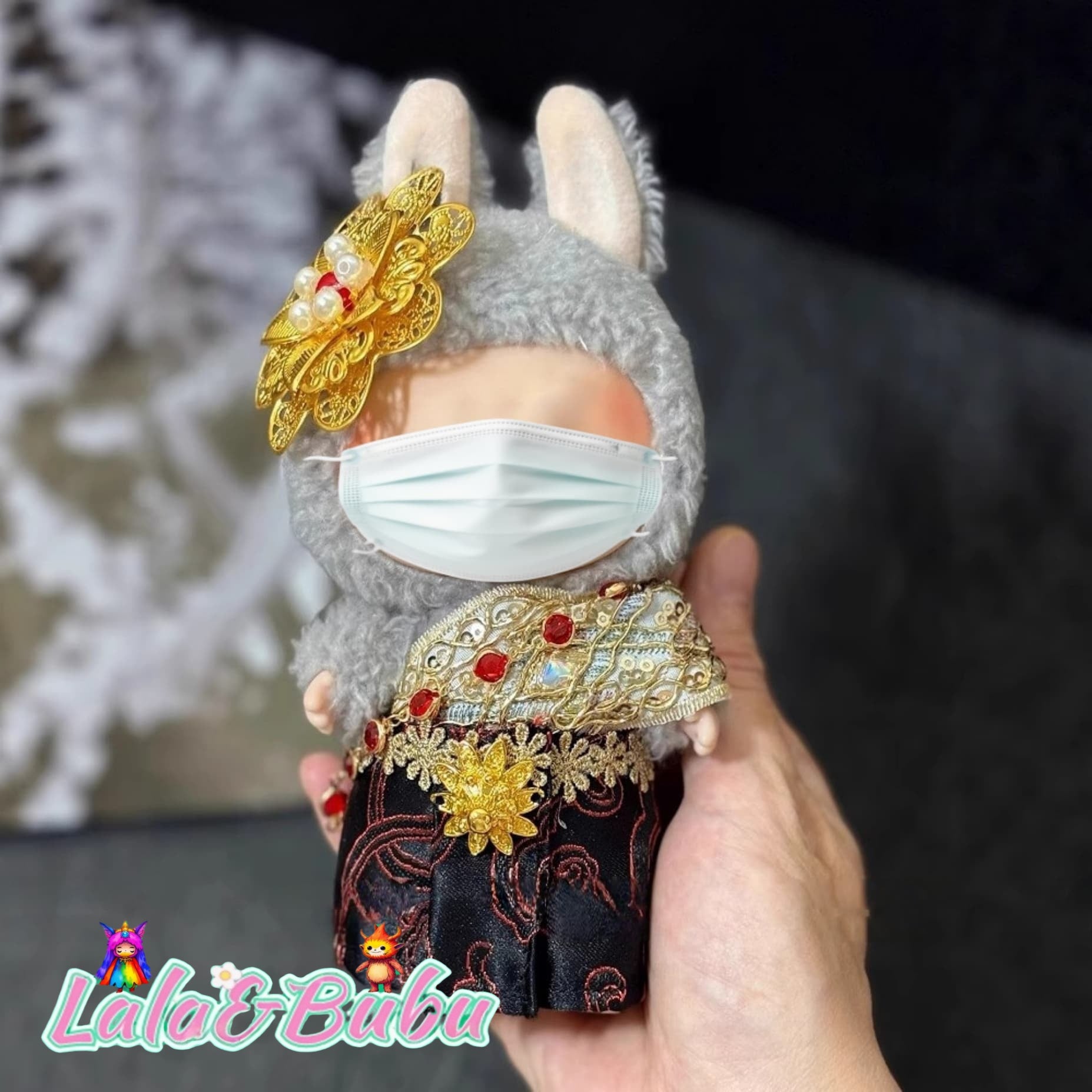 Global Ethnic Outfits for Labu – Traditional Cultural Costumes for 15-17cm Vinyl Art Dolls