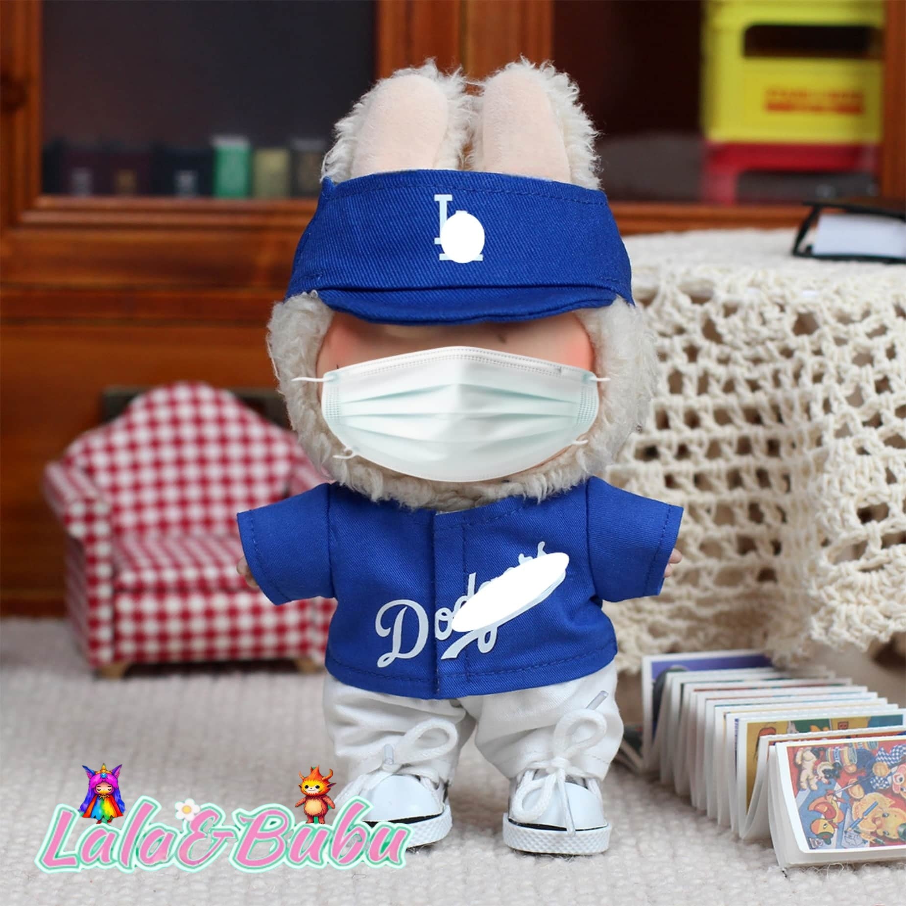 Player Jerseys for Labu – Official Mini Replicas for 15-17cm Vinyl Art Dolls ，Sports event series