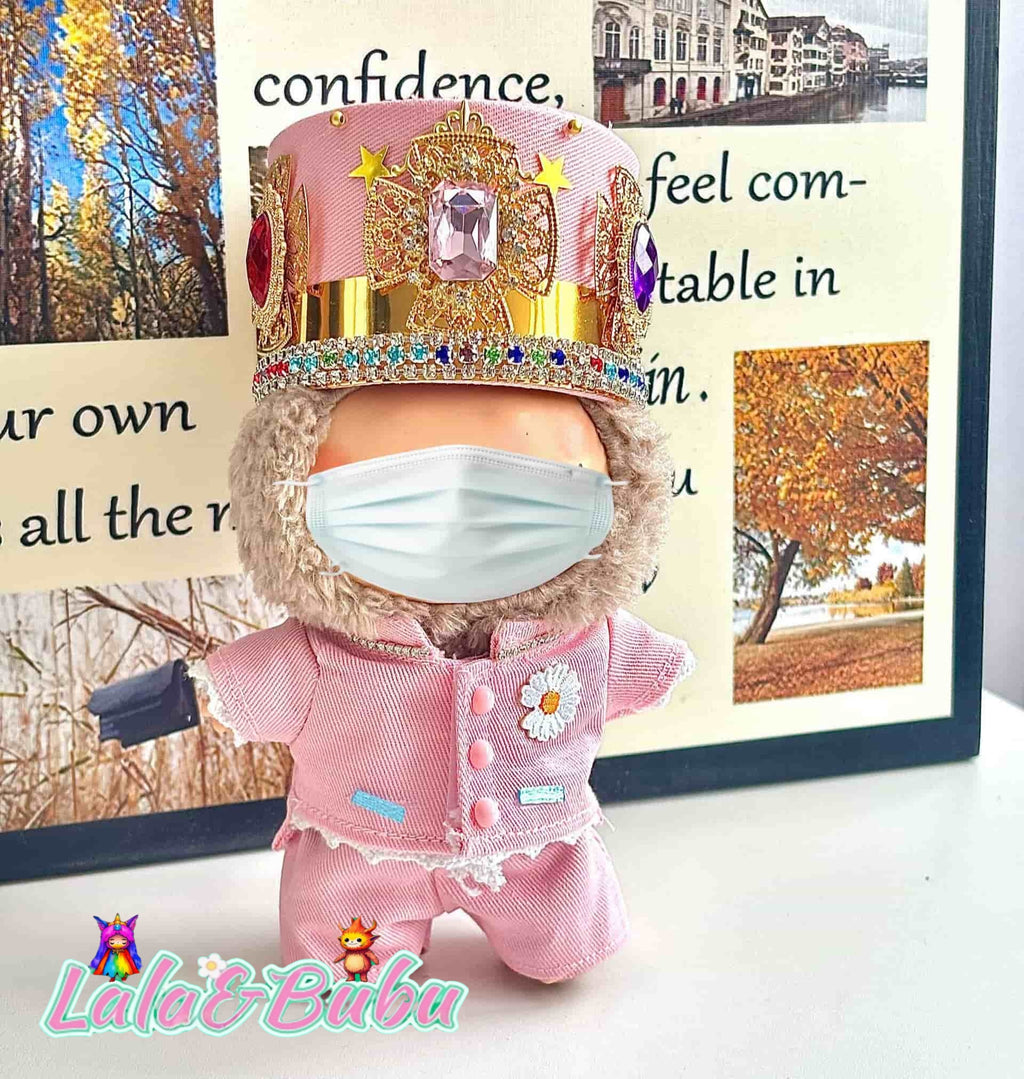 Celebrity Red Carpet Dresses for Labu – 15-17cm Vinyl Doll Replicas of Famous Looks，Celebrity Same Series