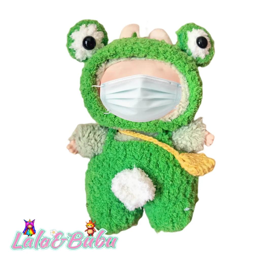 Whimsical Animal Series Costumes for Labu - Playful & Adorable Outfits for 15-17cm Vinyl Art Toys