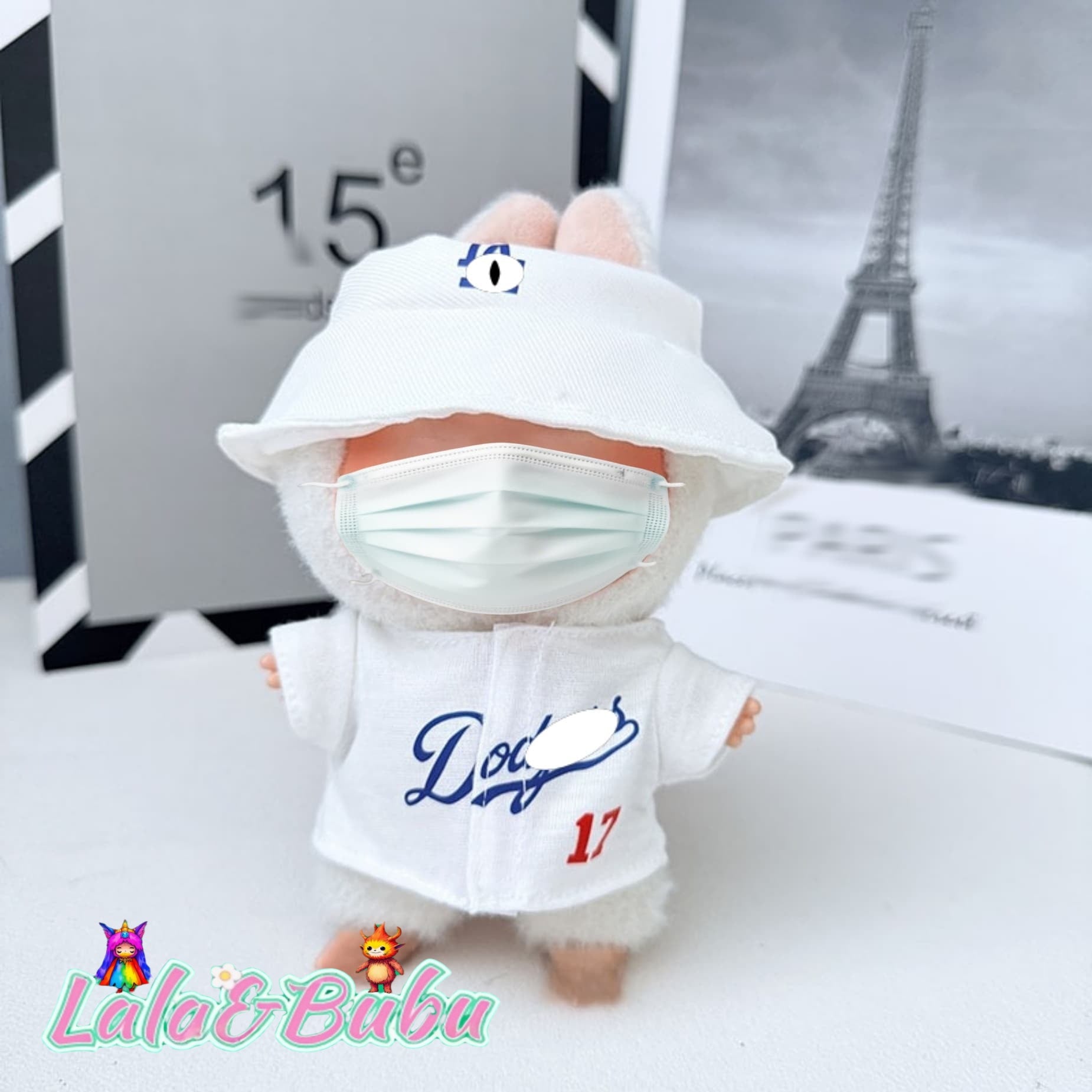 Player Jerseys for Labu – Official Mini Replicas for 15-17cm Vinyl Art Dolls ，Sports event series