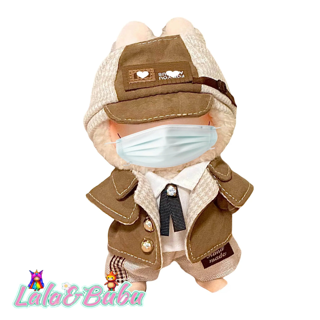 Casual Streetwear for Labu – Trendy & Comfortable Outfits for 15-17cm Vinyl Art Dolls，Fashion and Leisure Series