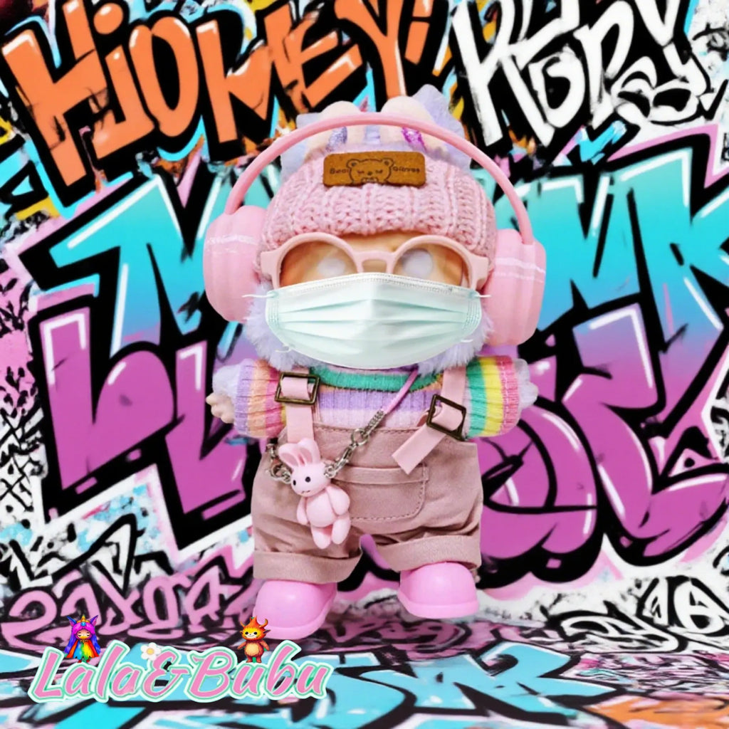 Cool & Trendy Labu Street Set Series - Trendy Doll Collection, 15cm-17cm Trendy Art Doll Exclusive