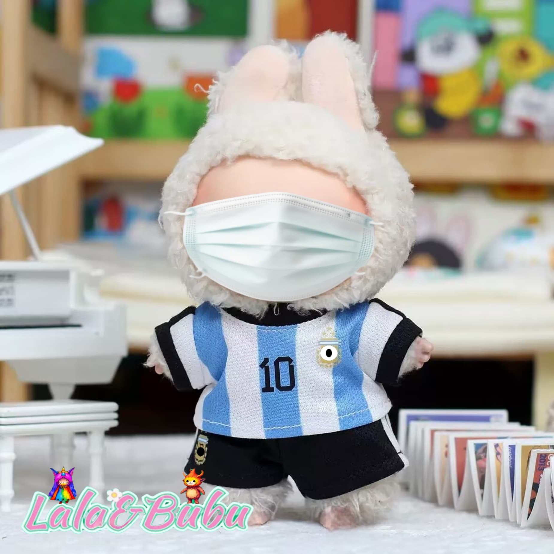 Player Jerseys for Labu – Official Mini Replicas for 15-17cm Vinyl Art Dolls ，Sports event series