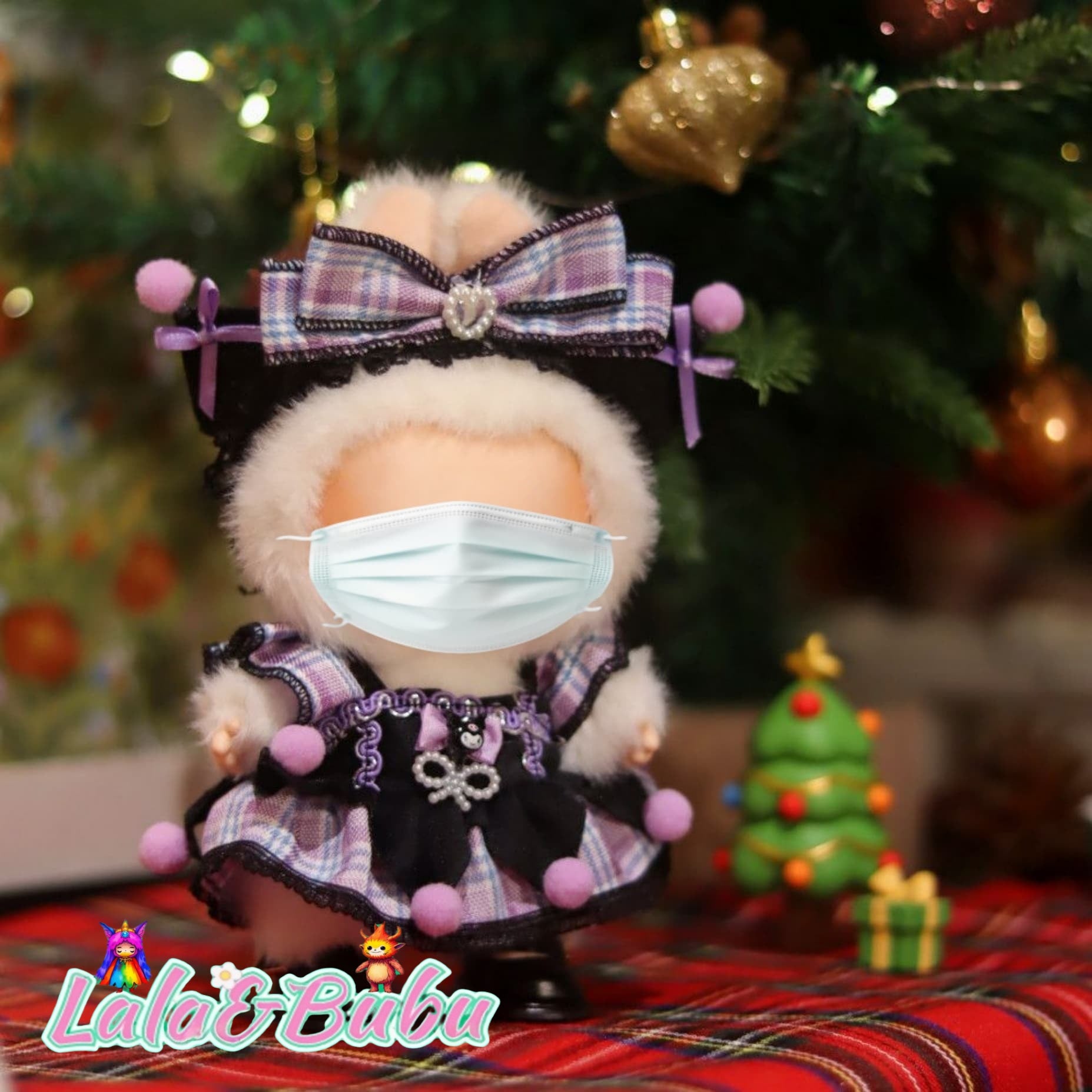 Dreamy Princess Dress Collection for Labu – Elegant & Adorable Outfits for 15-17cm Vinyl Art Dolls，Sweet Lolita Dress Set