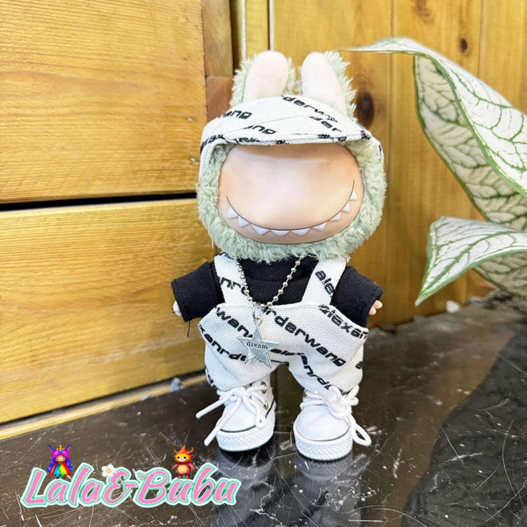 Casual Streetwear for Labu – Trendy & Comfortable Outfits for 15-17cm Vinyl Art Dolls，Fashion and Leisure Series