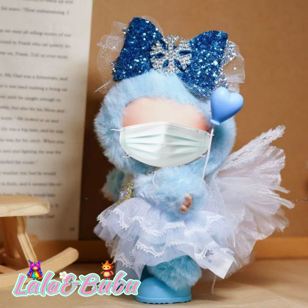 Dreamy Princess Dress Collection for Labu – Elegant & Adorable Outfits for 15-17cm Vinyl Art Dolls，Sweet Lolita Dress Set