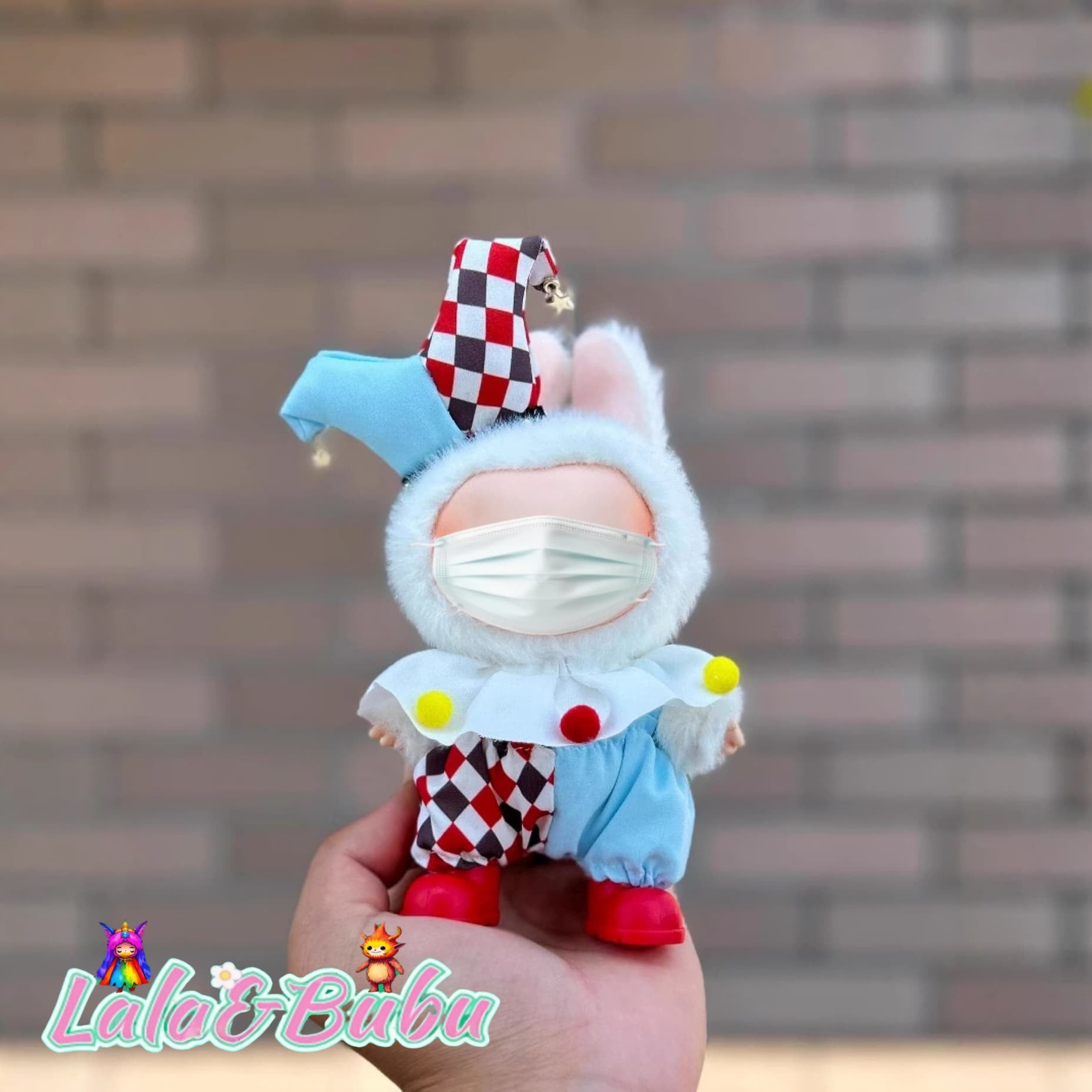 Brain-Bending Whimsy Collection，Eccentric Labu Wardrobe – Absurdly Fun Costumes for Display & Play，Suitable for doll outfits ranging from 15cm to 17cm