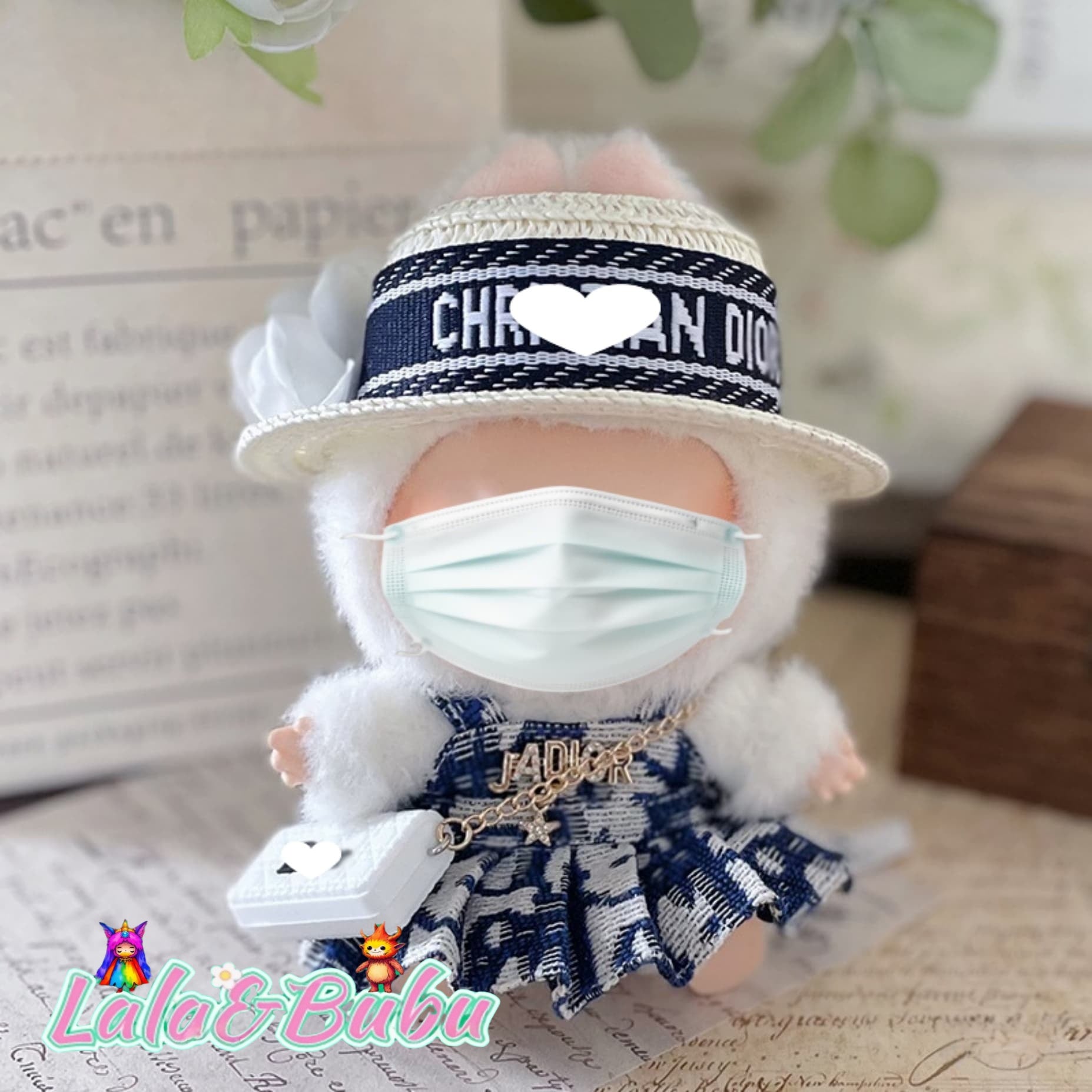 Dreamy Princess Dress Collection for Labu – Elegant & Adorable Outfits for 15-17cm Vinyl Art Dolls，Sweet Lolita Dress Set