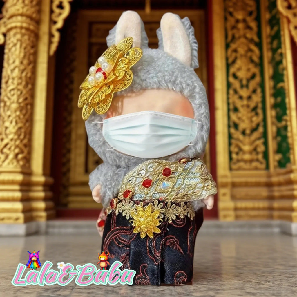 Global Ethnic Outfits for Labu – Traditional Cultural Costumes for 15-17cm Vinyl Art Dolls