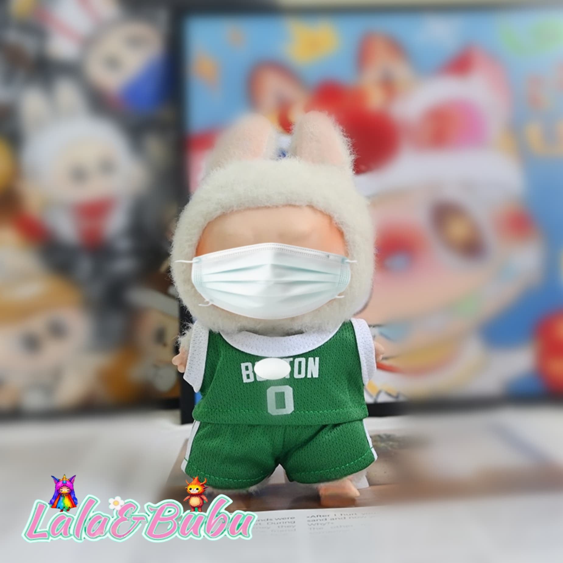 Player Jerseys for Labu – Official Mini Replicas for 15-17cm Vinyl Art Dolls ，Sports event series