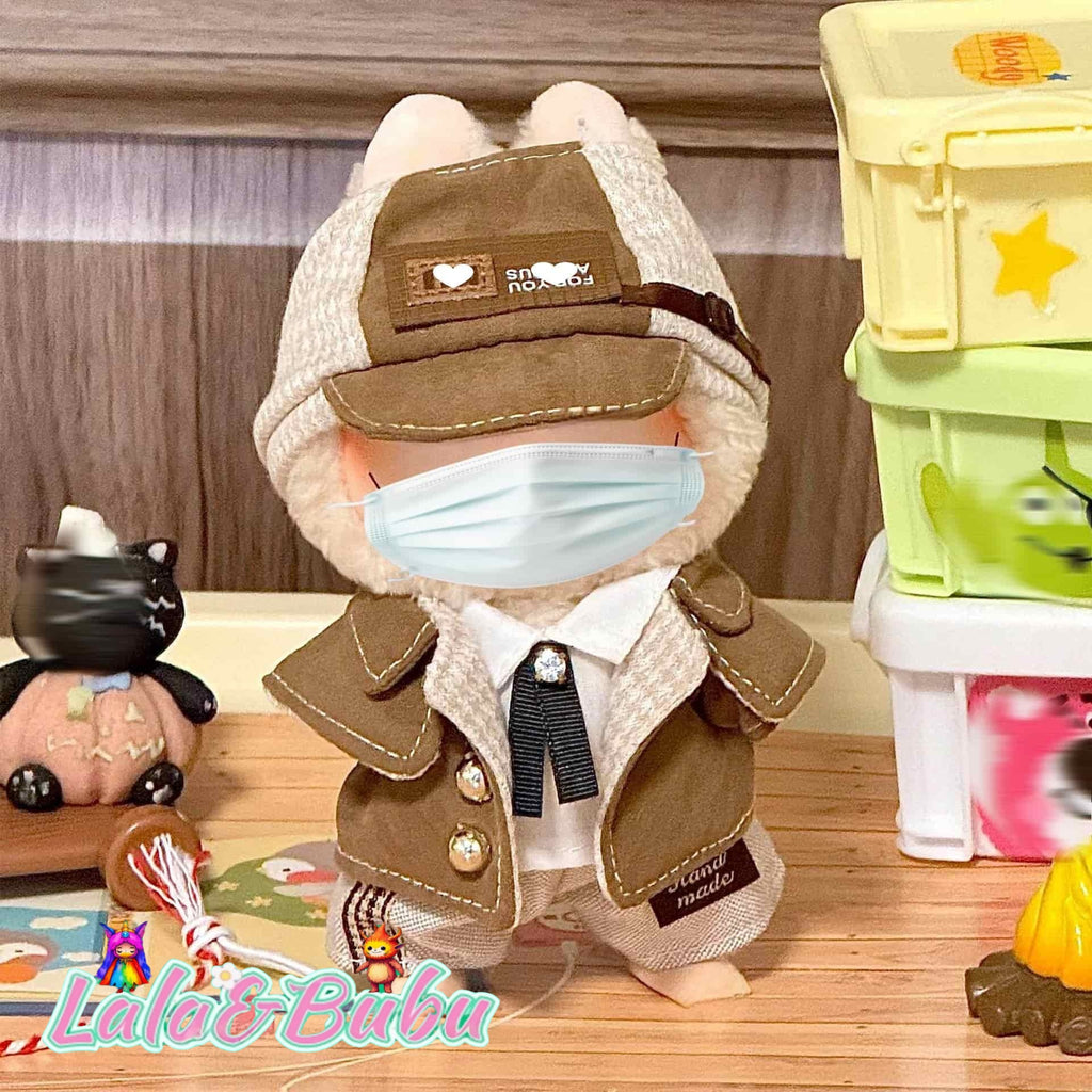 Casual Streetwear for Labu – Trendy & Comfortable Outfits for 15-17cm Vinyl Art Dolls，Fashion and Leisure Series