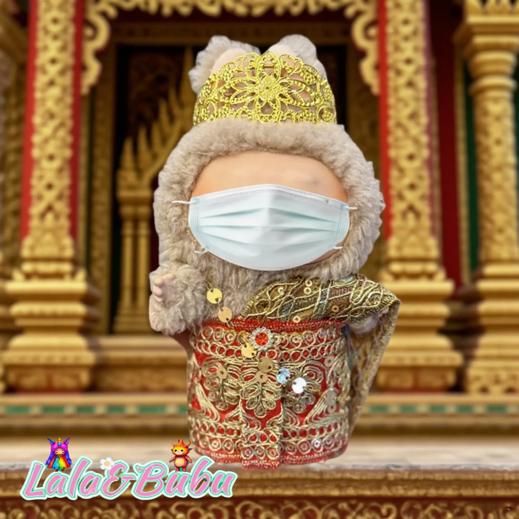 Global Ethnic Outfits for Labu – Traditional Cultural Costumes for 15-17cm Vinyl Art Dolls