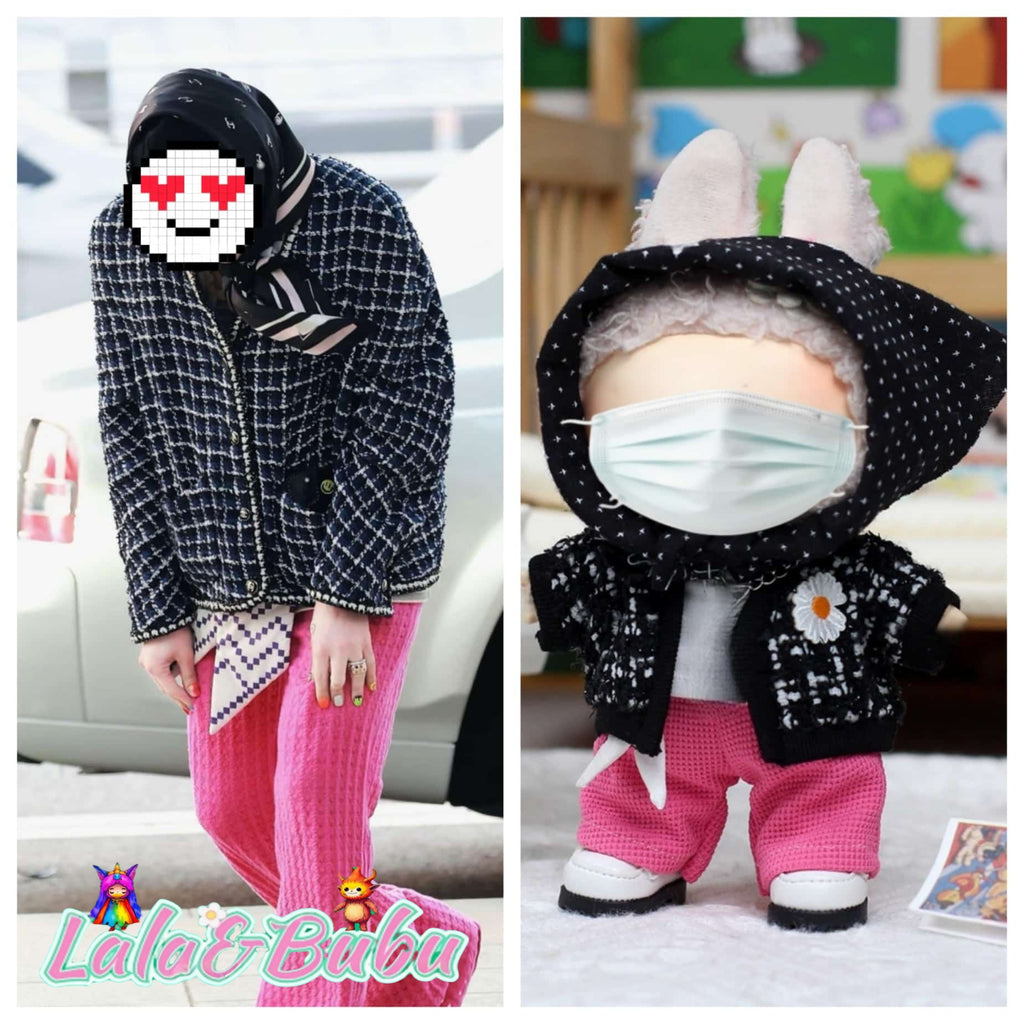 Celebrity Red Carpet Dresses for Labu – 15-17cm Vinyl Doll Replicas of Famous Looks，Celebrity Same Series