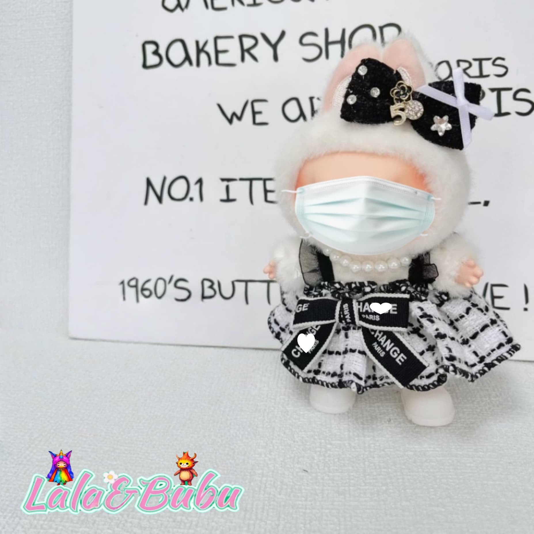 Dreamy Princess Dress Collection for Labu – Elegant & Adorable Outfits for 15-17cm Vinyl Art Dolls，Sweet Lolita Dress Set