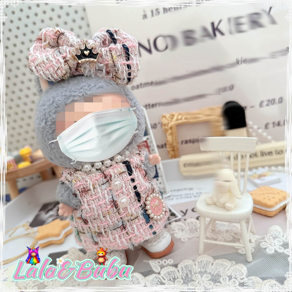 Casual Streetwear for Labu – Trendy & Comfortable Outfits for 15-17cm Vinyl Art Dolls，Fashion and Leisure Series