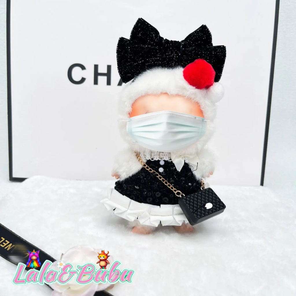 Dreamy Princess Dress Collection for Labu – Elegant & Adorable Outfits for 15-17cm Vinyl Art Dolls，Sweet Lolita Dress Set