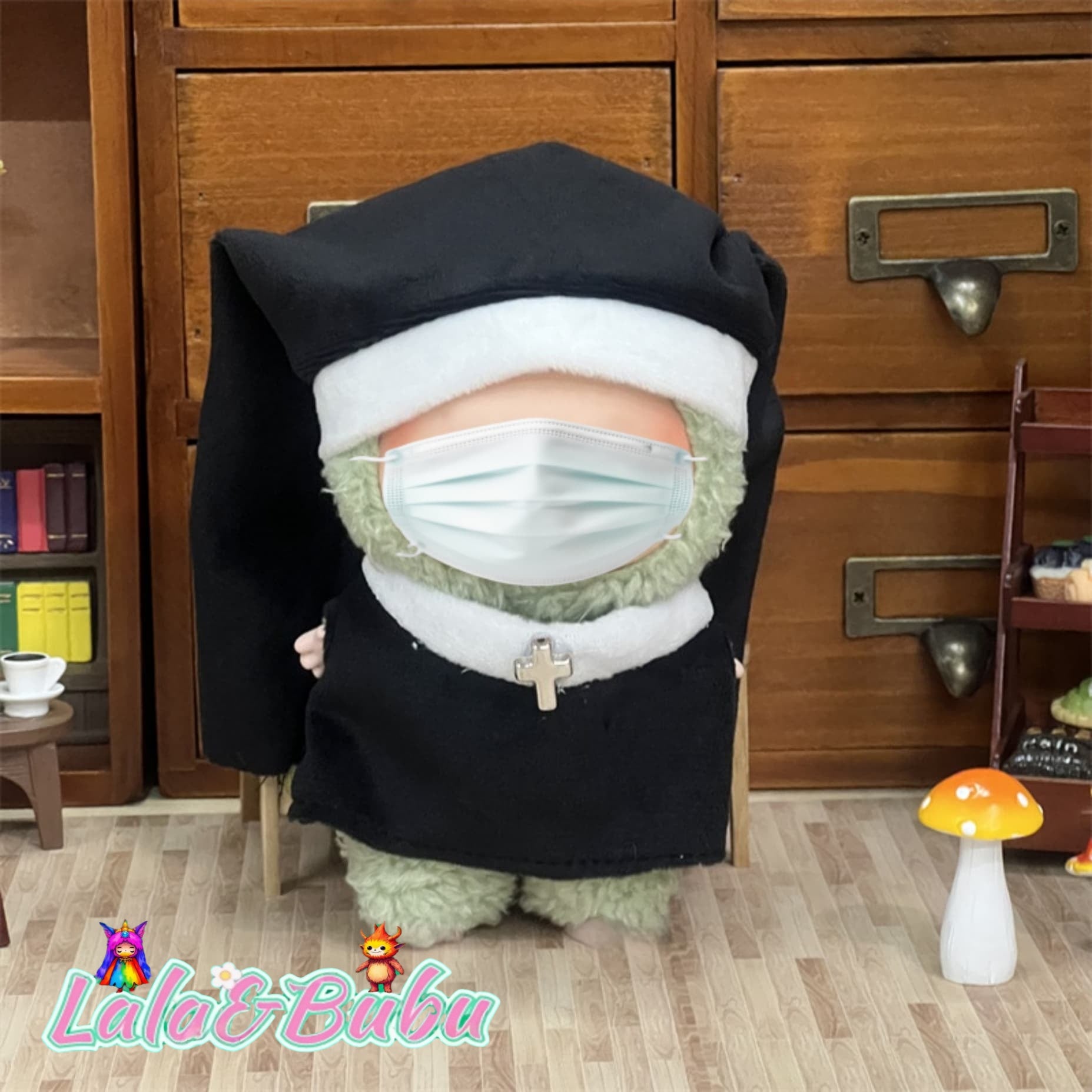 Global Ethnic Outfits for Labu – Traditional Cultural Costumes for 15-17cm Vinyl Art Dolls