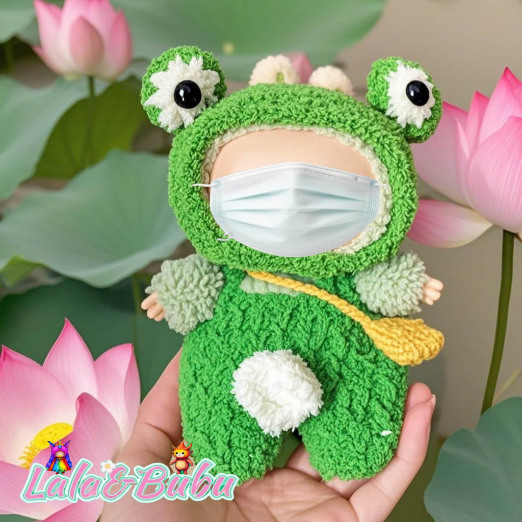 Whimsical Animal Series Costumes for Labu - Playful & Adorable Outfits for 15-17cm Vinyl Art Toys