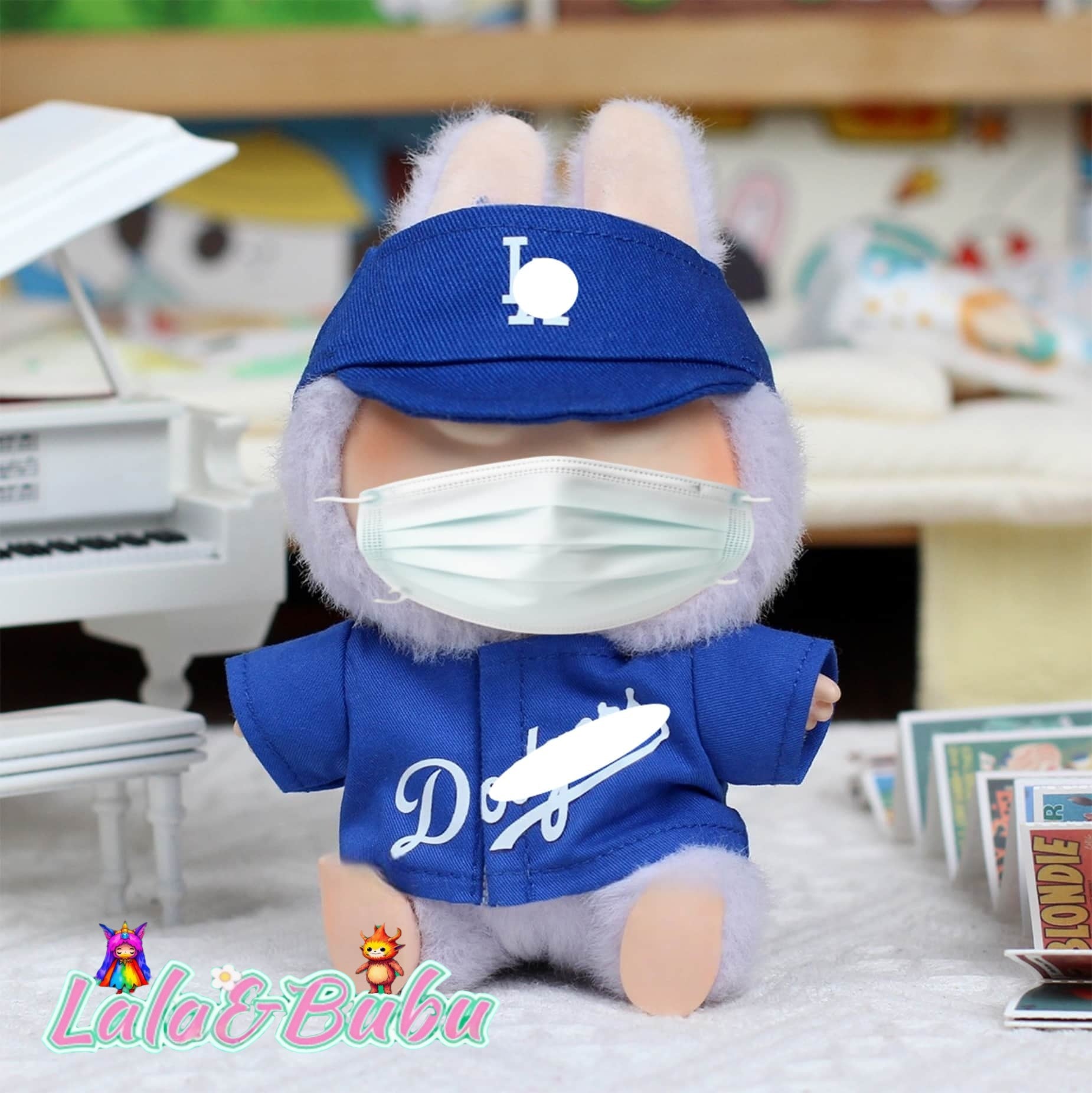 Player Jerseys for Labu – Official Mini Replicas for 15-17cm Vinyl Art Dolls ，Sports event series