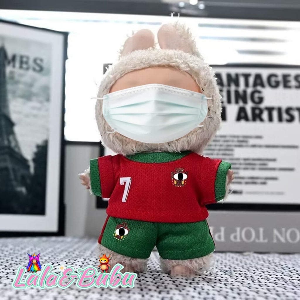 Player Jerseys for Labu – Official Mini Replicas for 15-17cm Vinyl Art Dolls ，Sports event series