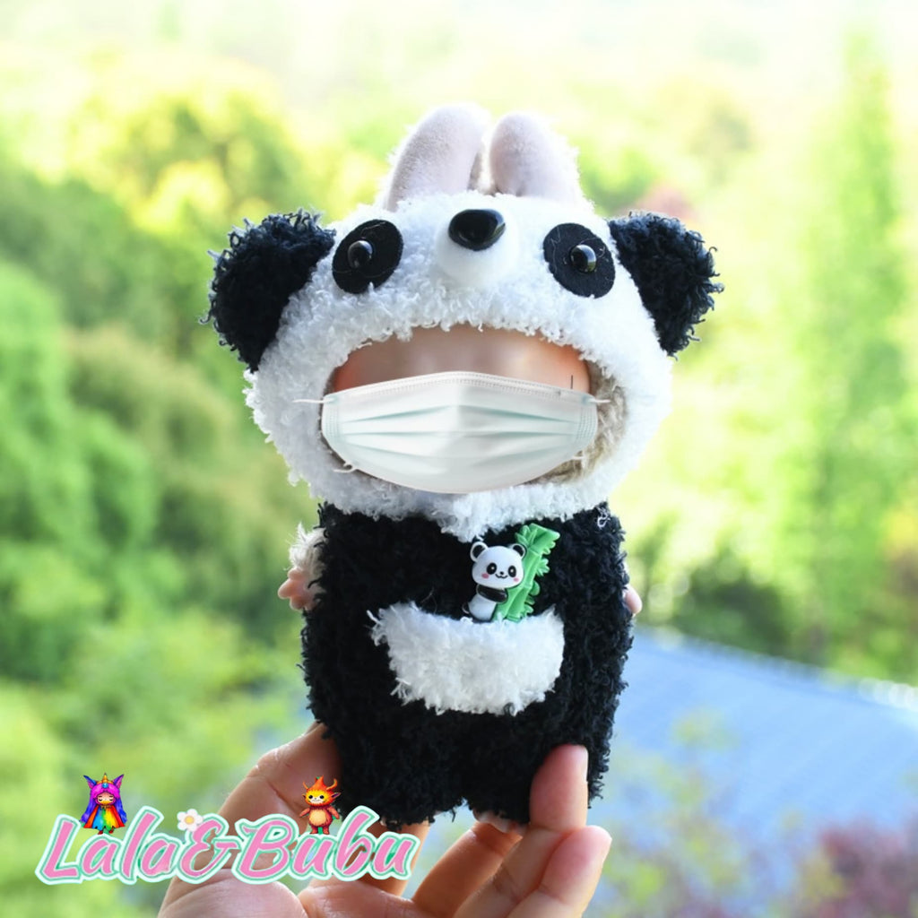 Whimsical Animal Series Costumes for Labu - Playful & Adorable Outfits for 15-17cm Vinyl Art Toys