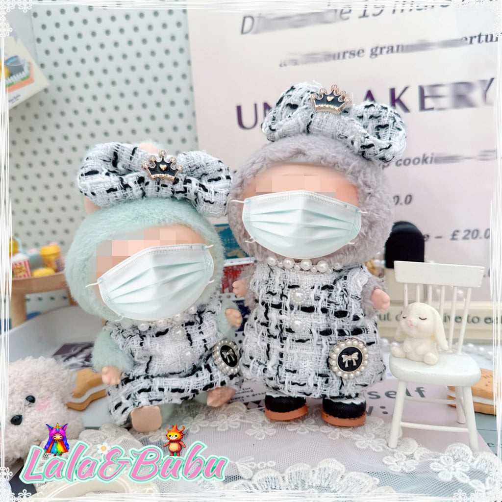 Casual Streetwear for Labu – Trendy & Comfortable Outfits for 15-17cm Vinyl Art Dolls，Fashion and Leisure Series