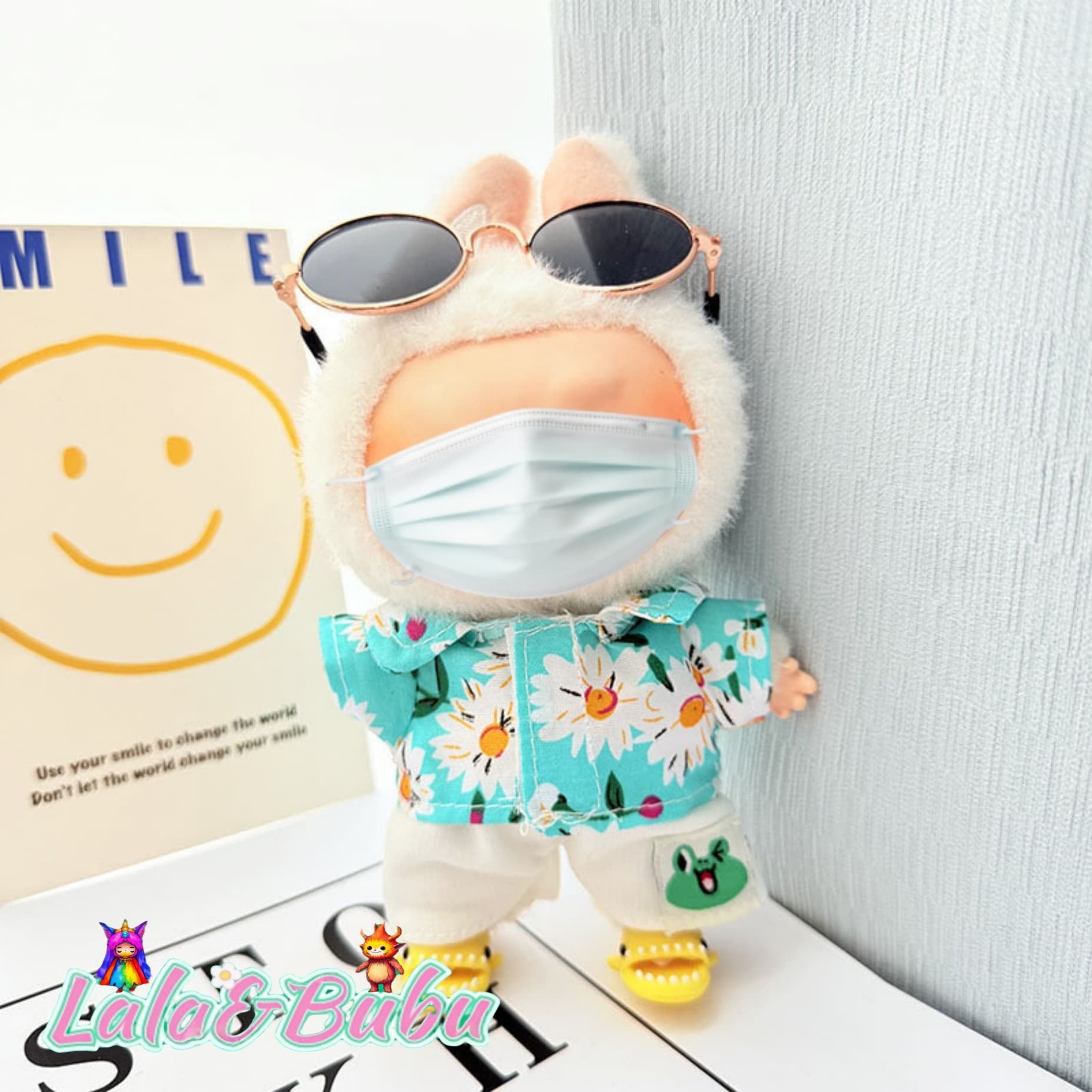 Casual Streetwear for Labu – Trendy & Comfortable Outfits for 15-17cm Vinyl Art Dolls，Fashion and Leisure Series