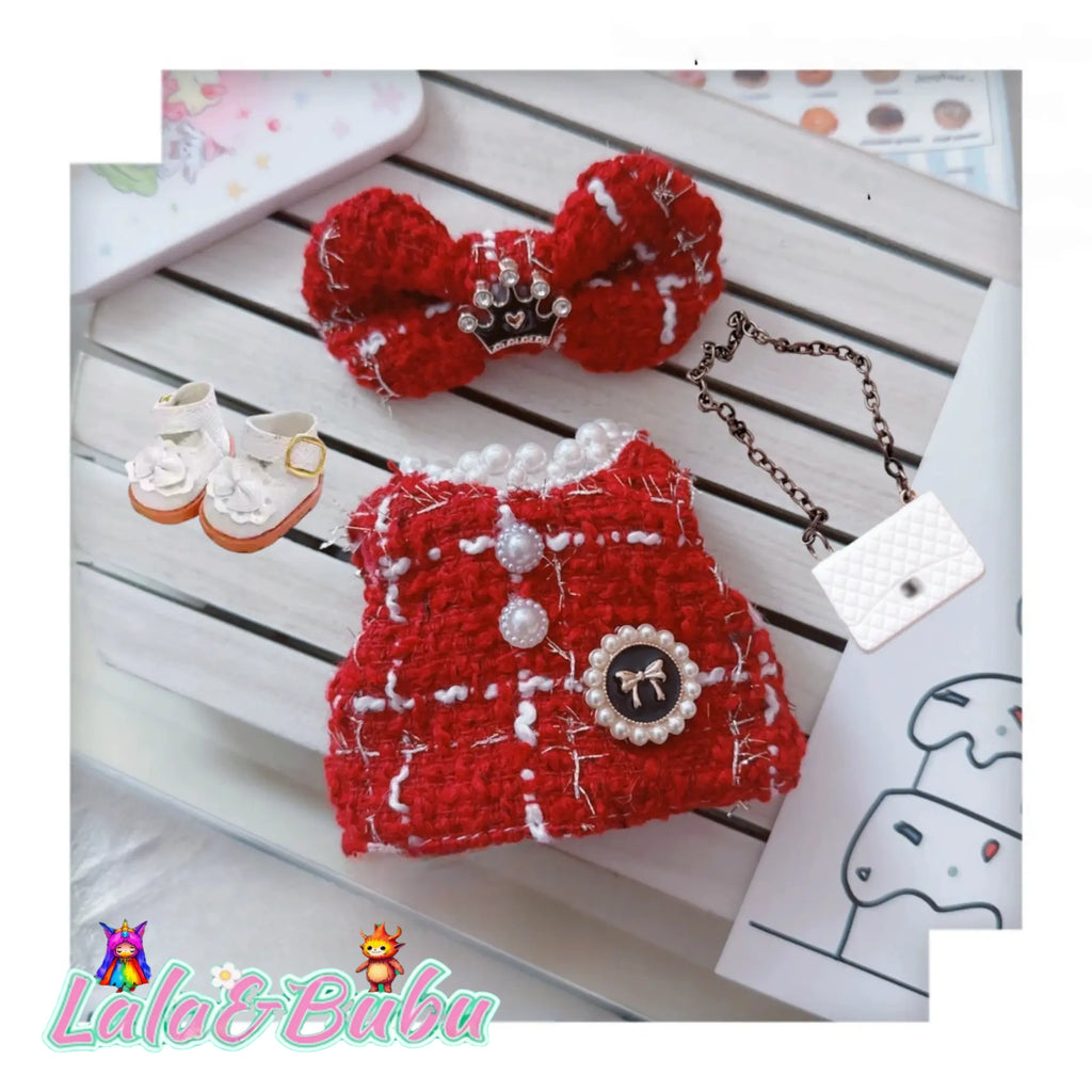 Casual Streetwear for Labu – Trendy & Comfortable Outfits for 15-17cm Vinyl Art Dolls，Fashion and Leisure Series