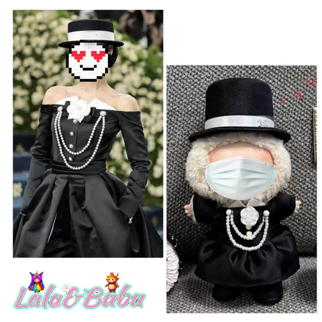 Celebrity Red Carpet Dresses for Labu – 15-17cm Vinyl Doll Replicas of Famous Looks，Celebrity Same Series