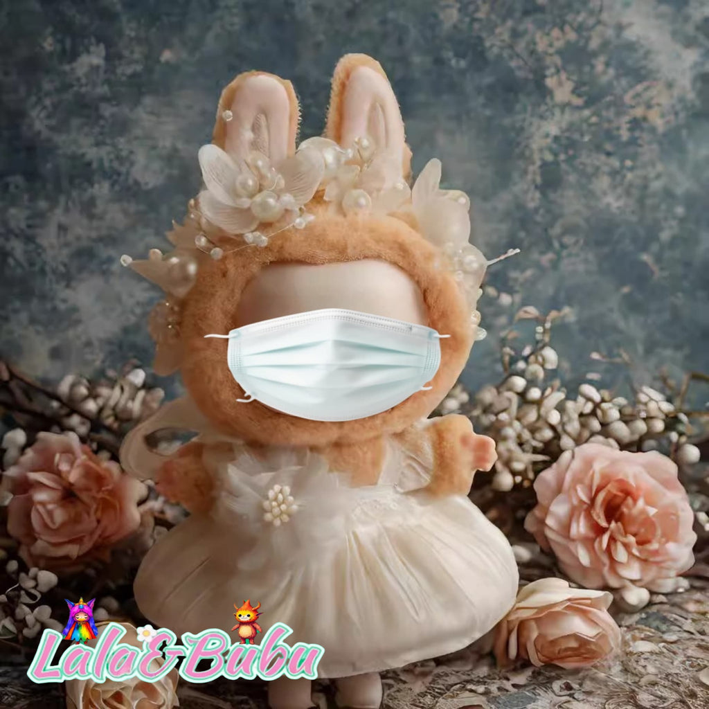 Dreamy Princess Dress Collection for Labu – Elegant & Adorable Outfits for 15-17cm Vinyl Art Dolls，Sweet Lolita Dress Set