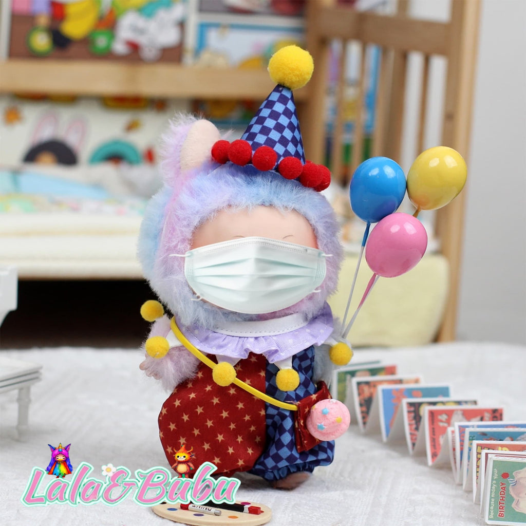 Brain-Bending Whimsy Collection，Eccentric Labu Wardrobe – Absurdly Fun Costumes for Display & Play，Suitable for doll outfits ranging from 15cm to 17cm