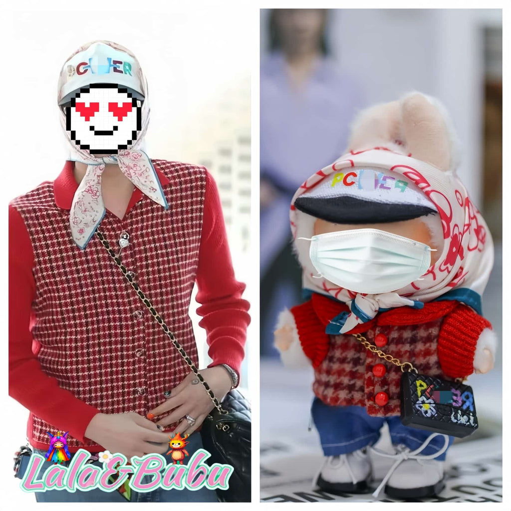 Celebrity Red Carpet Dresses for Labu – 15-17cm Vinyl Doll Replicas of Famous Looks，Celebrity Same Series