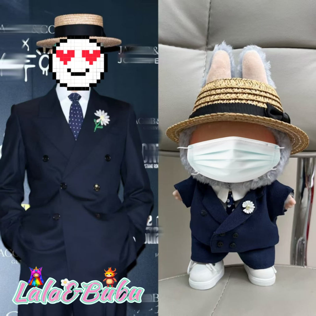 Celebrity Red Carpet Dresses for Labu – 15-17cm Vinyl Doll Replicas of Famous Looks，Celebrity Same Series