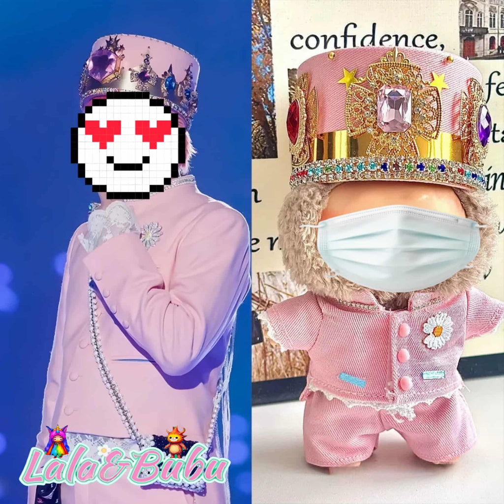 Celebrity Red Carpet Dresses for Labu – 15-17cm Vinyl Doll Replicas of Famous Looks，Celebrity Same Series