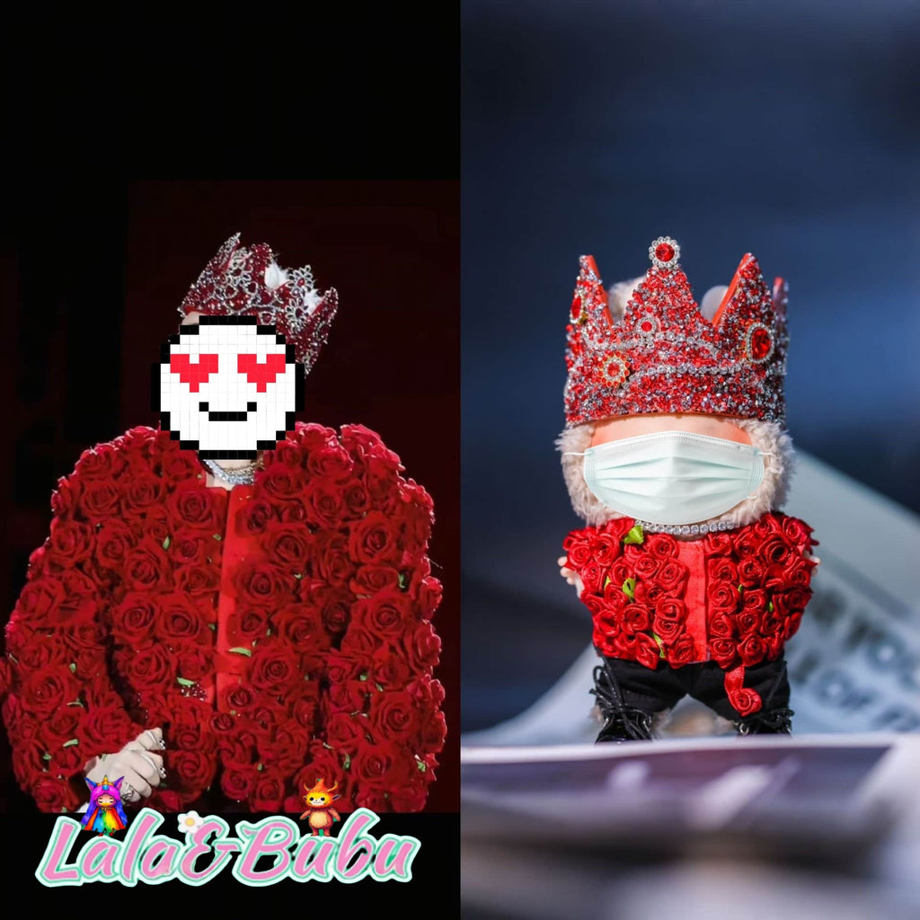 Celebrity Red Carpet Dresses for Labu – 15-17cm Vinyl Doll Replicas of Famous Looks，Celebrity Same Series