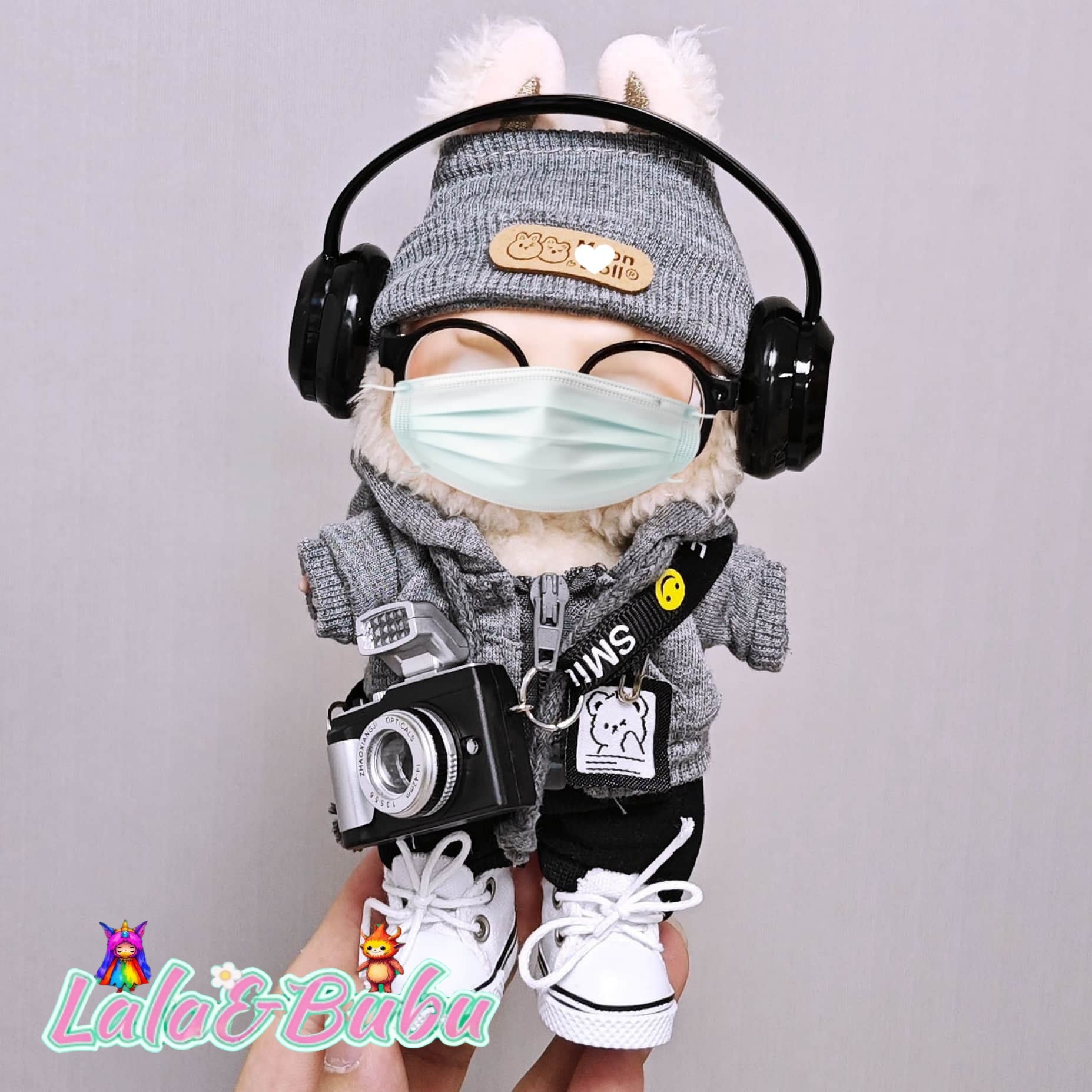 Cool & Trendy Labu Street Set Series - Trendy Doll Collection, 15cm-17cm Trendy Art Doll Exclusive