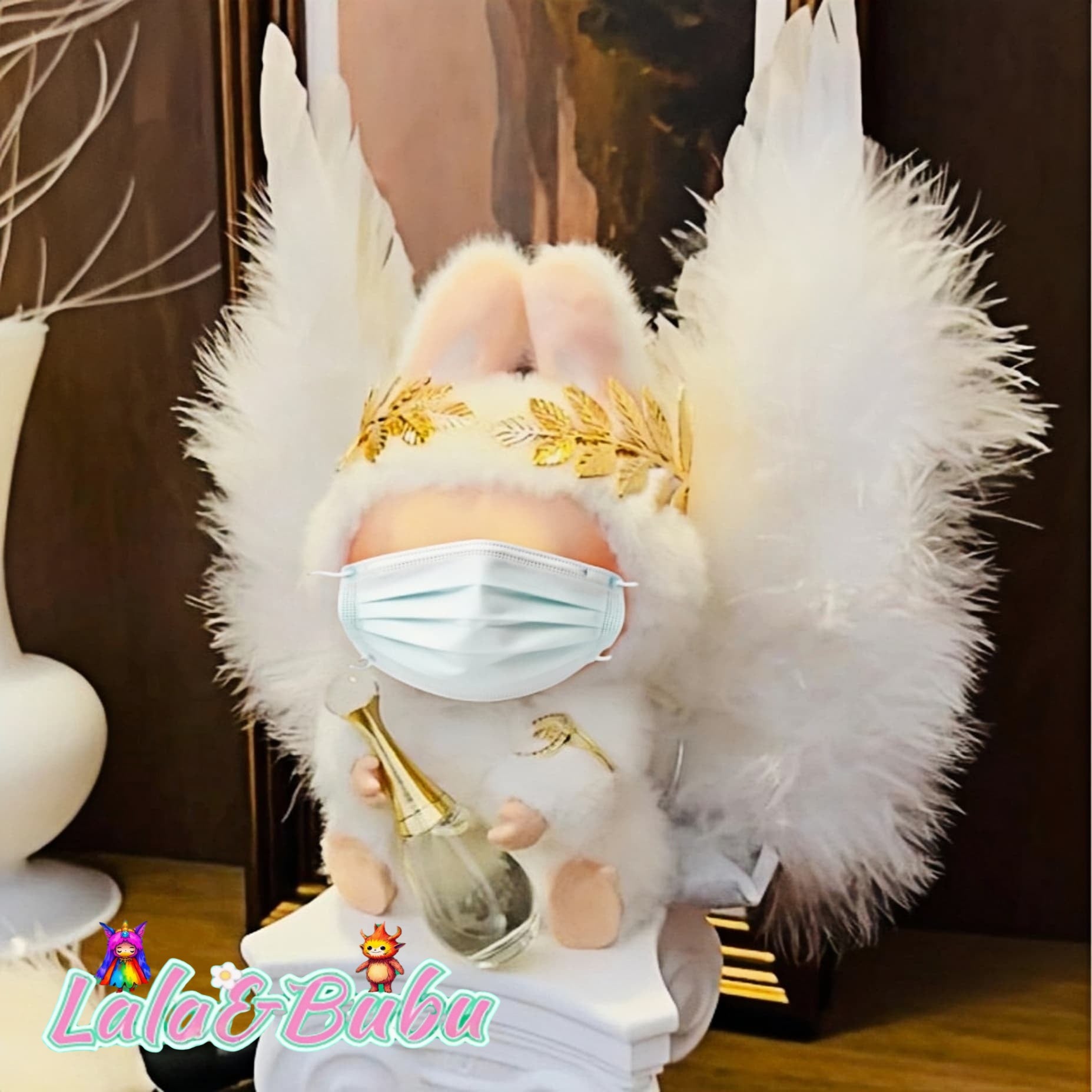 Brain-Bending Whimsy Collection，Eccentric Labu Wardrobe – Absurdly Fun Costumes for Display & Play，Suitable for doll outfits ranging from 15cm to 17cm